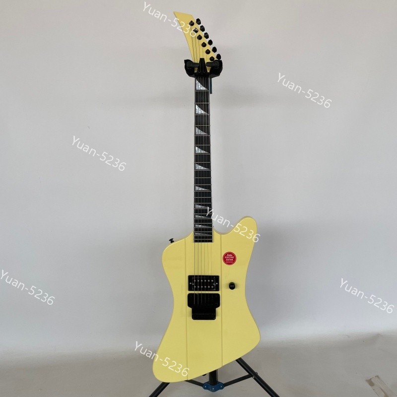 Solid Body Electric Guitar Cream FR Bridge Rounded Stainless Fret H Pickups