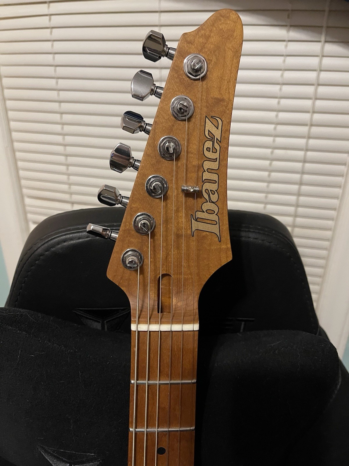 Ibanez AZ2402 Right-Handed Electric Guitar Black Flat