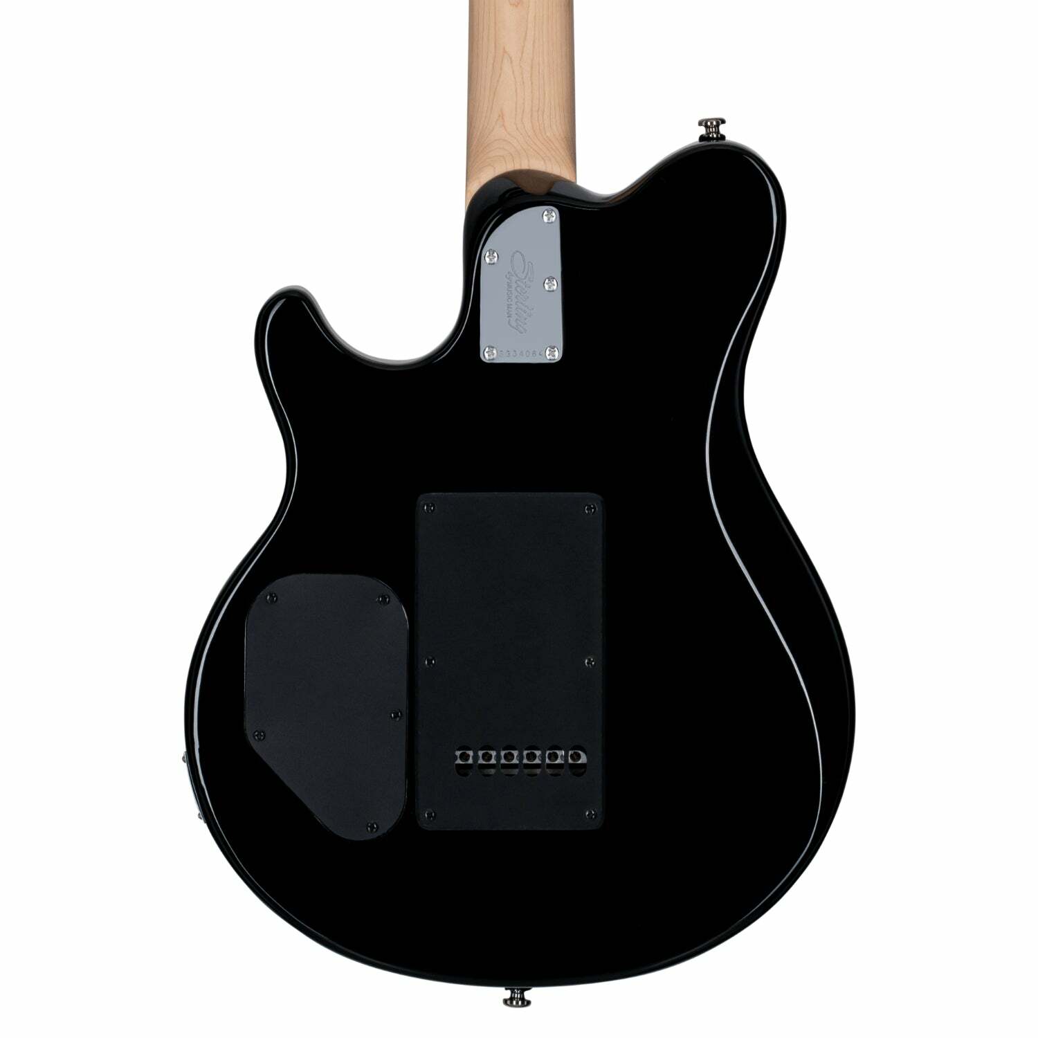 Sterling by Music Man Axis Guitar, Quilted Maple, Spectrum Red