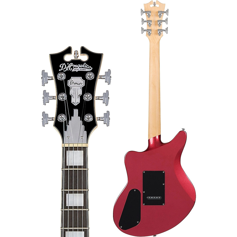 D’Angelico Premier Series Bedford Solidbody Electric Guitar Oxblood Refurbished