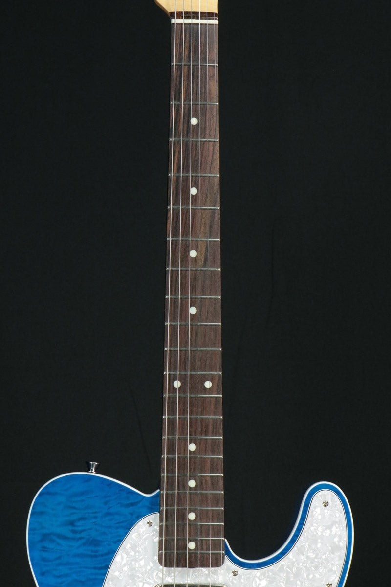 Fender /FSR Made In Japan Traditional 60s Custom Telecaster QMT Translucent Blue