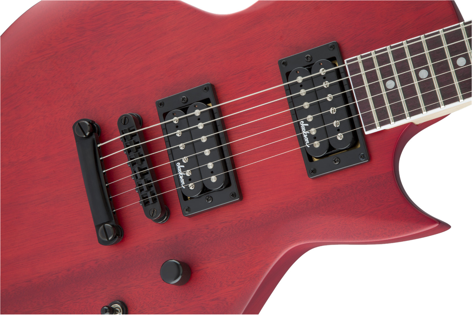 Jackson JS22 Monarkh SC Red Stain Single Cutaway Electric Guitar #2916901577