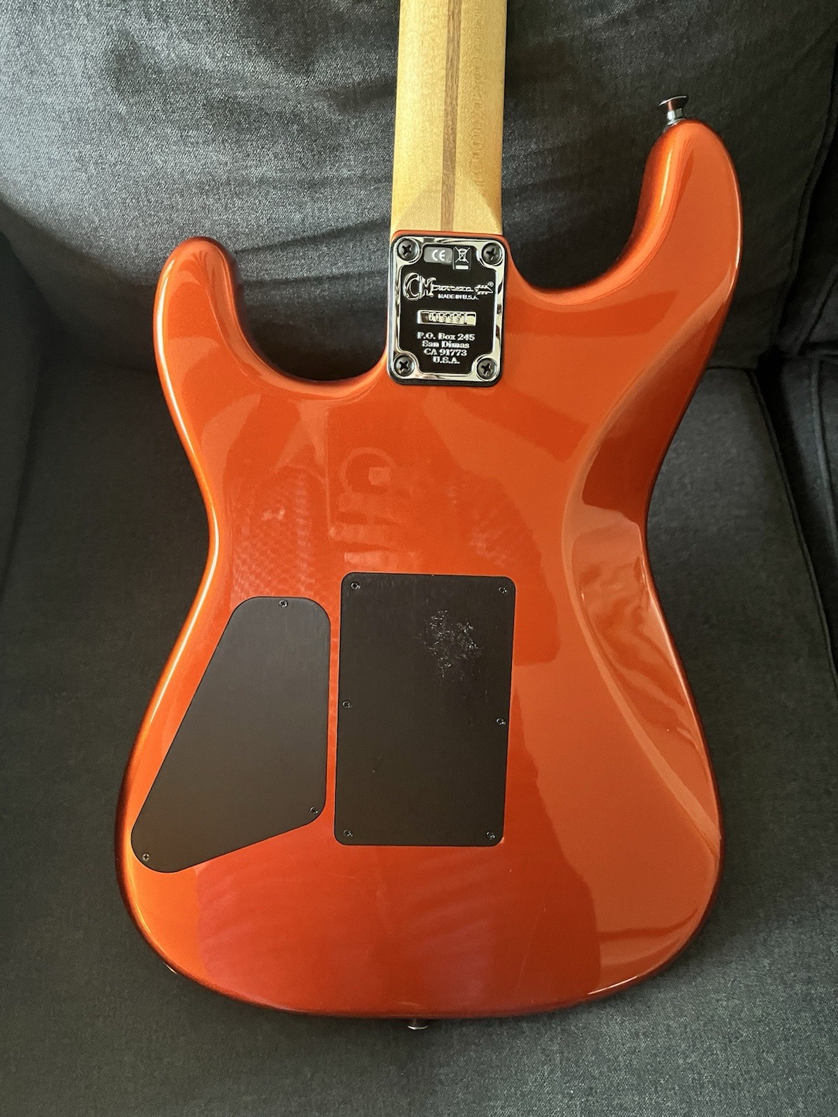 Charvel San Dimas USA (2008-2011) Electric Guitar With Tweed Hard Case