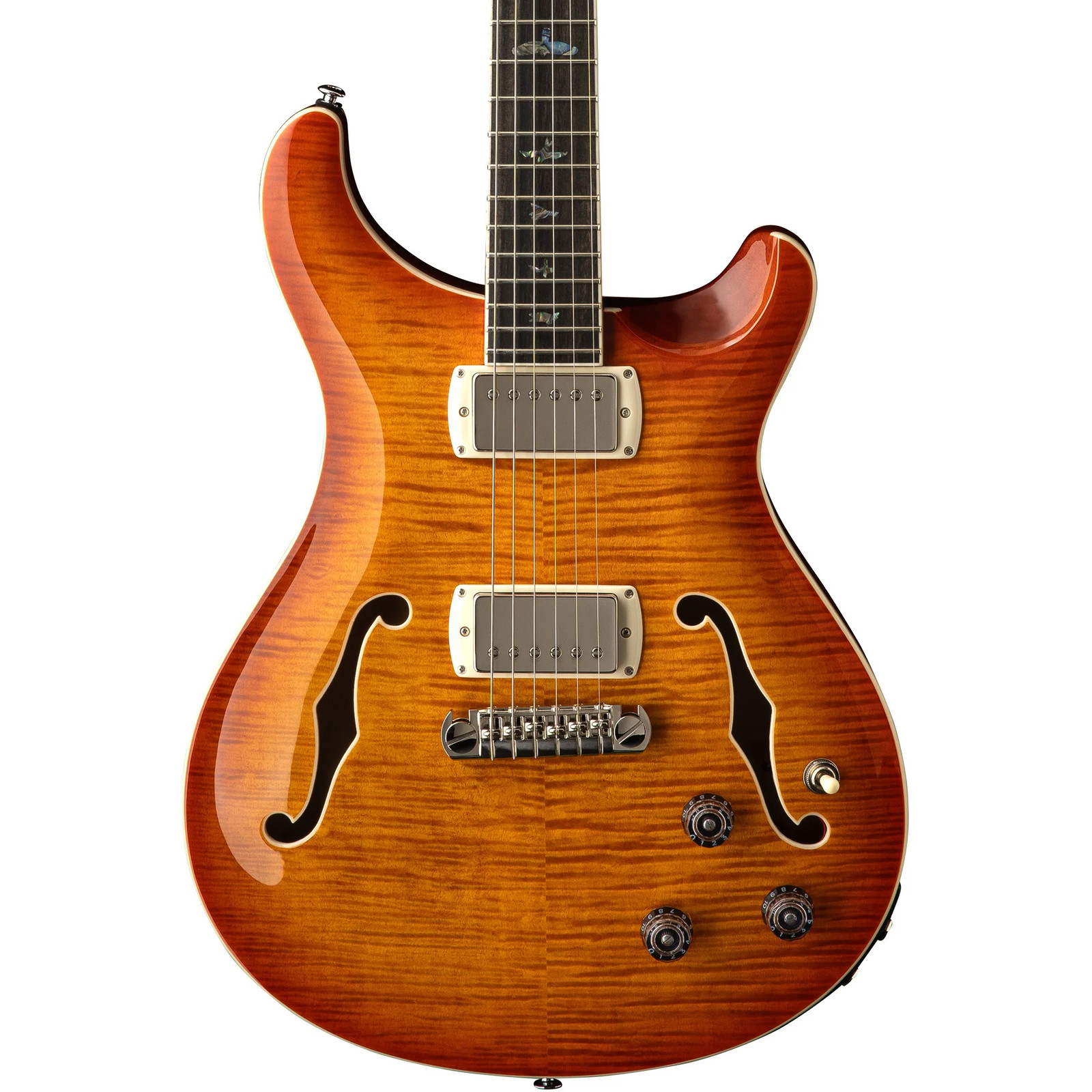 PRS SE Hollowbody II Piezo Electric Guitar – Vintage Sunburst