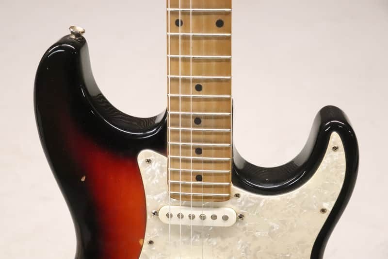Harmony H-80 Strat Style Electric Guitar Sunburst Finish 1980’s