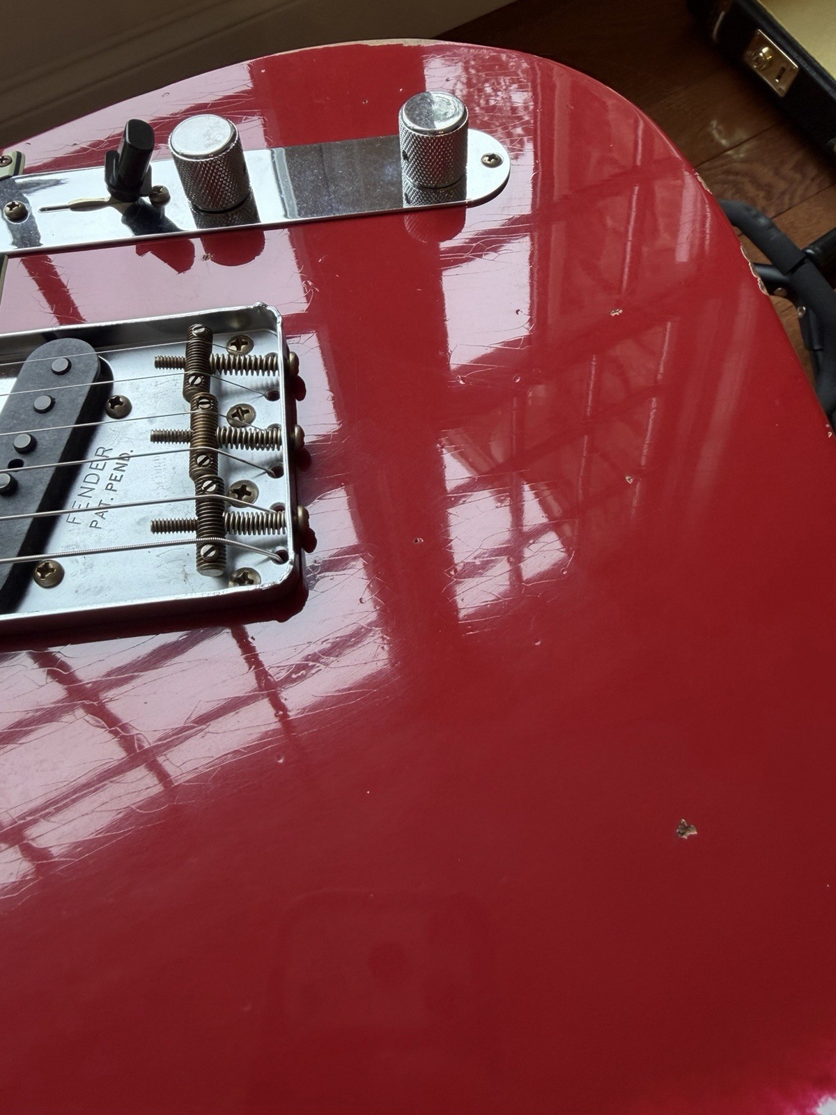 2025 Fender Custom Shop ‘63 Telecaster LR25 Relic – Dakota Red