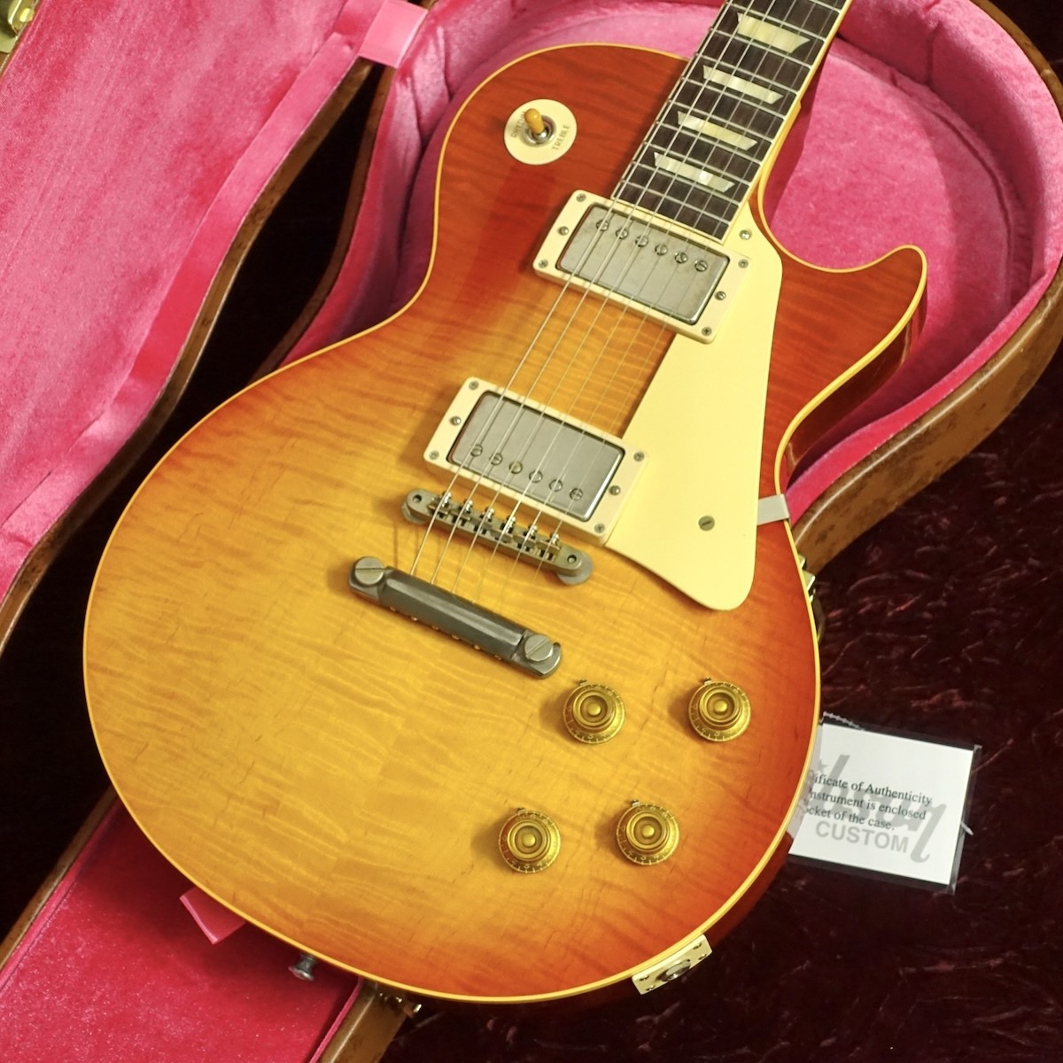 Gibson Custom Shop Murphy Lab 1959 Les Paul Standard Aged Orange Sunset *Zg336