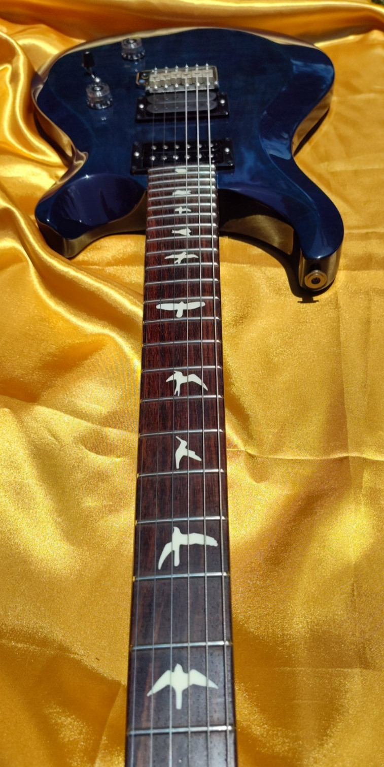 PRS S2 Custom 24 2016 Blue Burst USA + Seymour Duncan Omega Bridge Pickup