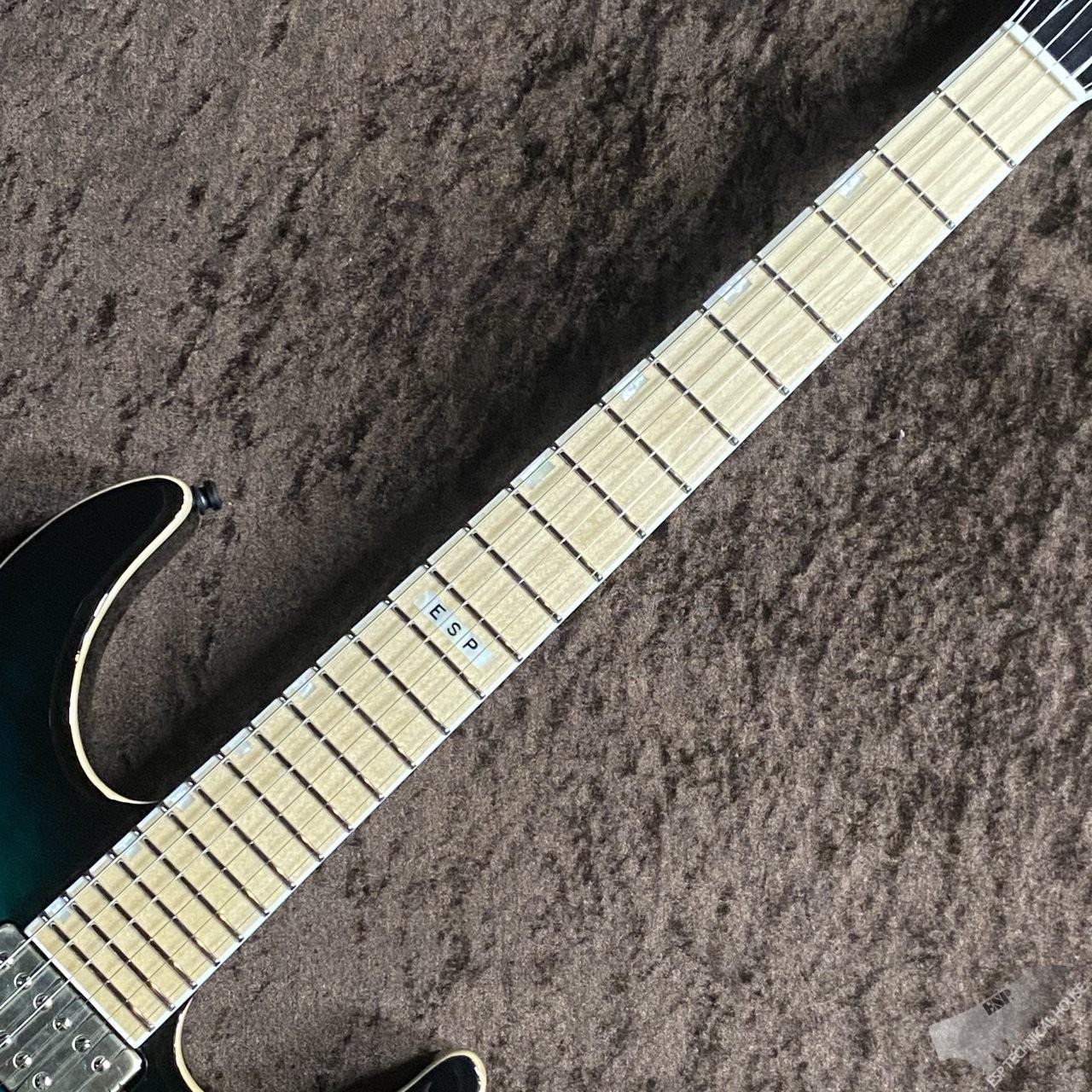 E-II M-II NT HS QM Black Turquoise Burst #GG7zz
