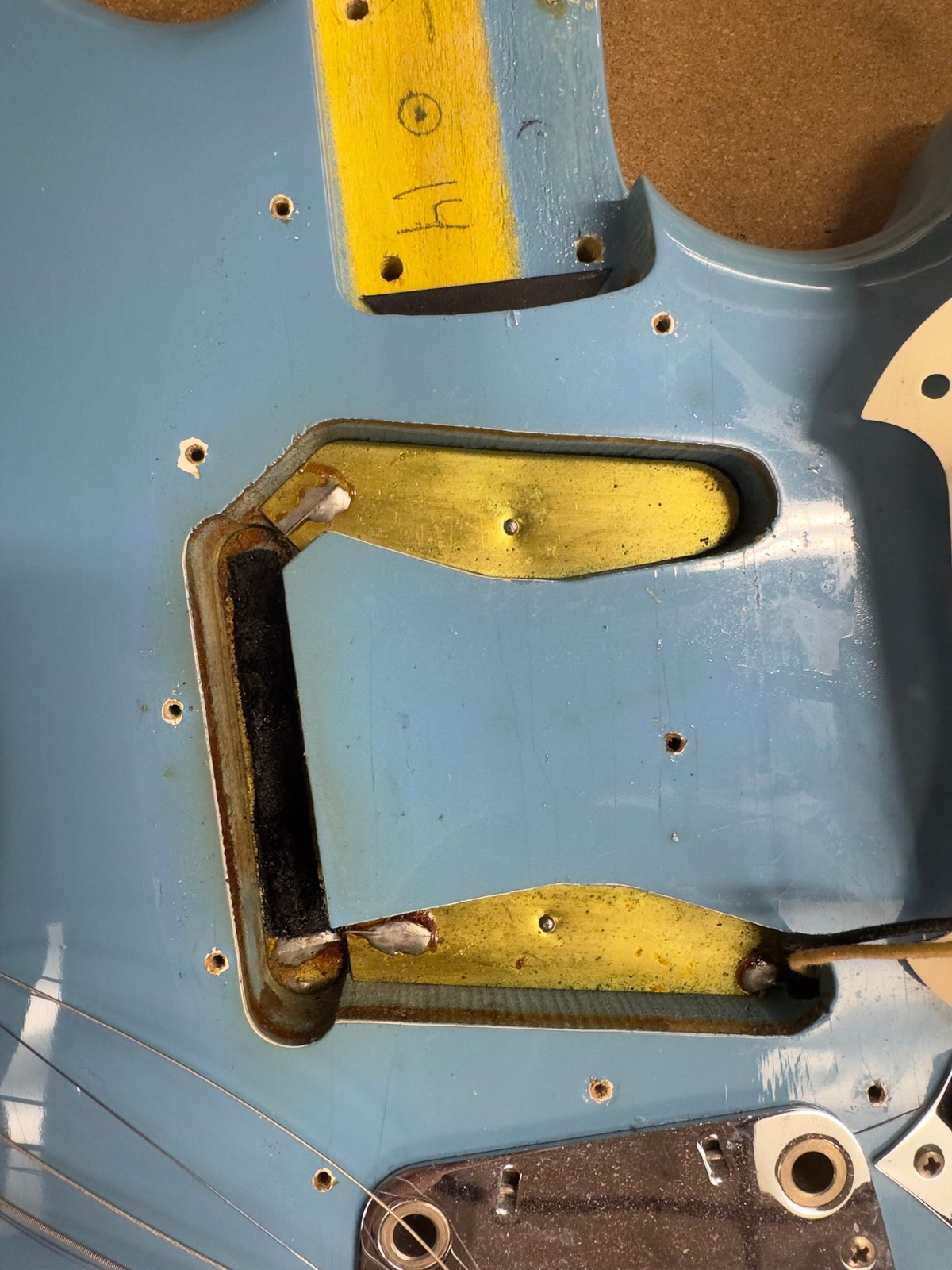 1965 Fender Mustang Daphne Blue