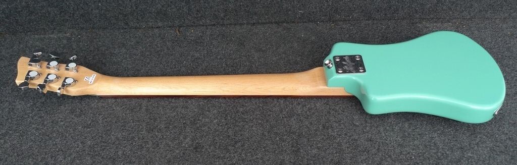 HOFNER HCT-SH-EBL SHORTY TRAVEL Electric Guitar Electric Blue with Gig Bag