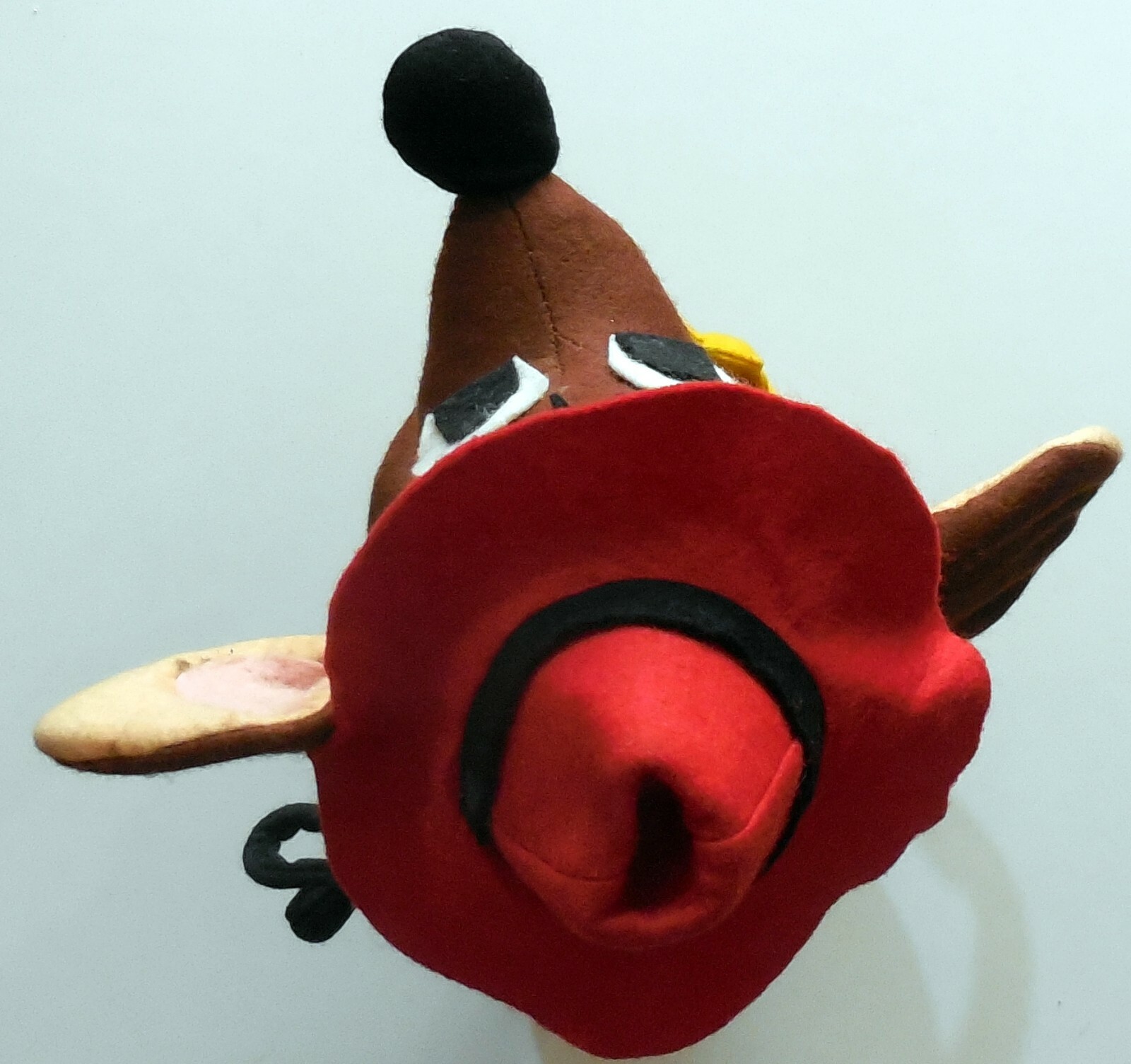 VINTAGE LARGE TOY DOLL MOUSE LENCI pannolenci DISNEY CRESBA 1960s made in Italy