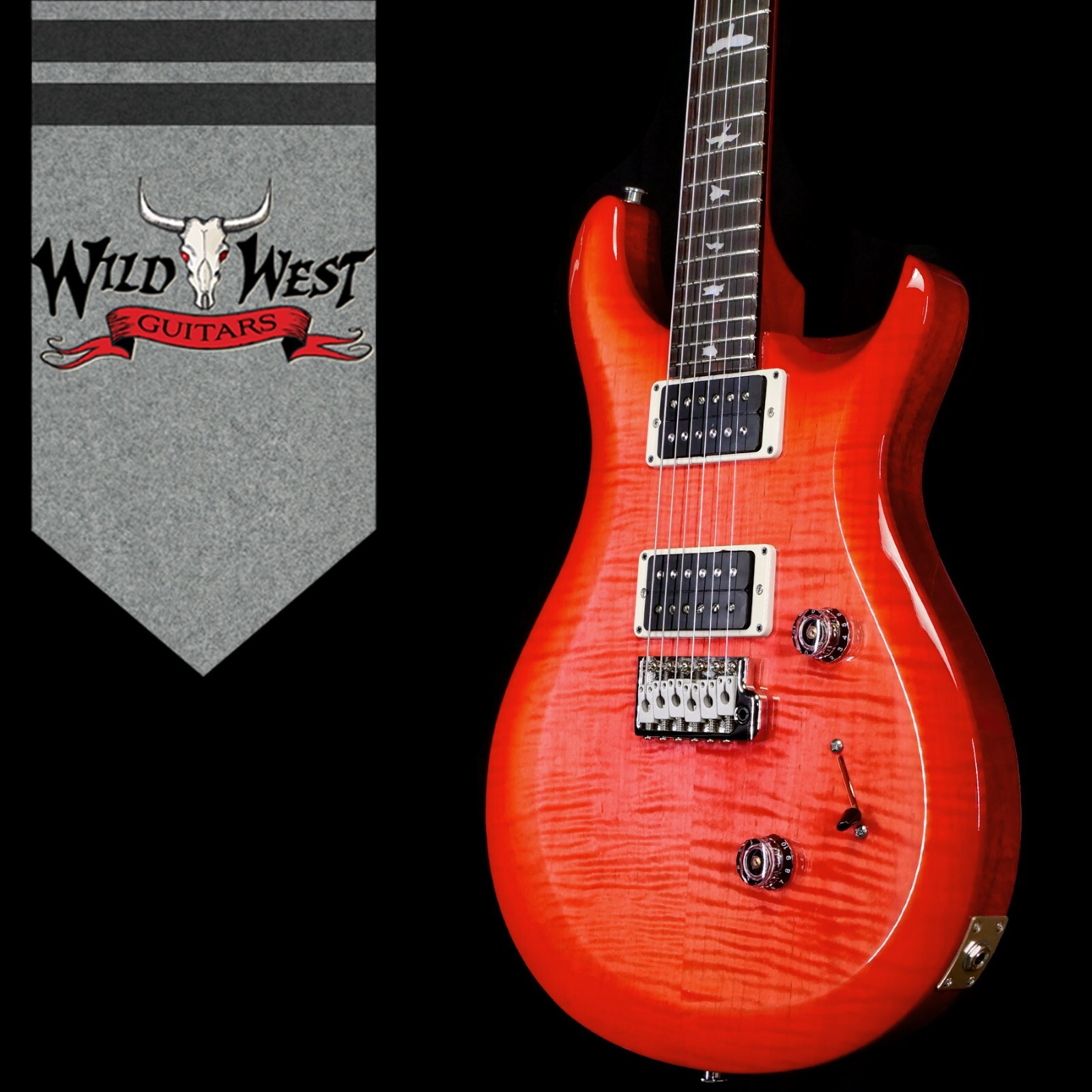 Paul Reed Smith PRS 10th Anniversary S2 Custom 24 Bonnie Pink Cherry Burst 7.70