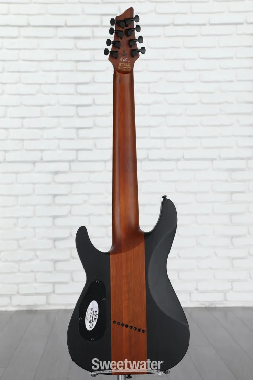 Schecter C-8 Multi-scale Rob Scallon 8-string Electric Guitar – Satin Dark Roast