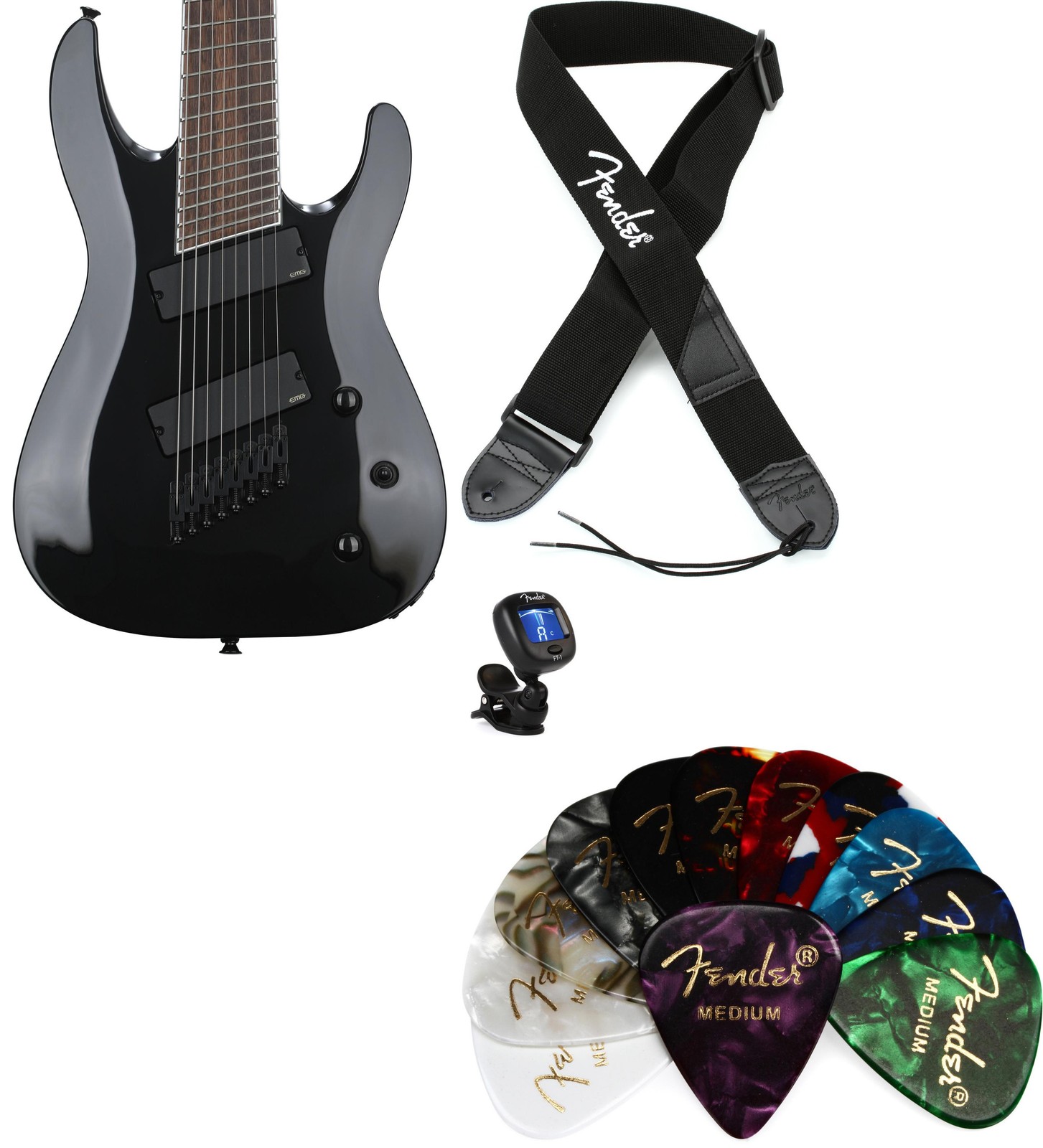 Jackson 2916767503 + Fender 0239978005 + Fender 0990662080 + Fender 0980300