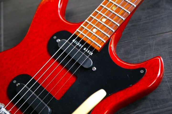 Gibson Melody Maker Red with hard case original tremolo arm 1965 Electric Guitar