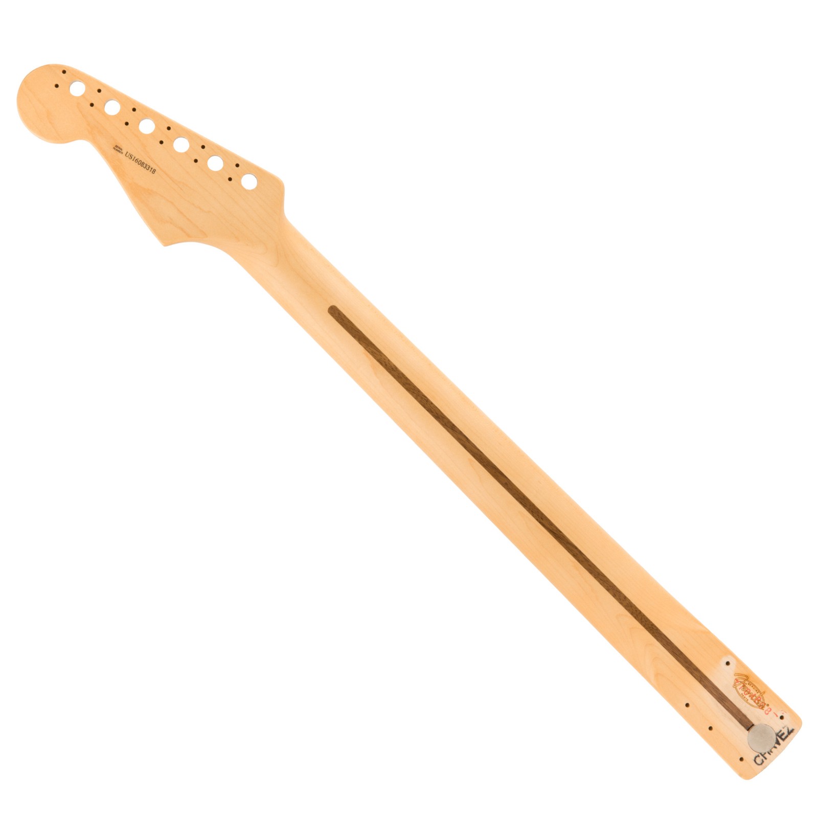 Fender American Channel Bound Strat Replacement Neck, Rosewood Fingerboard