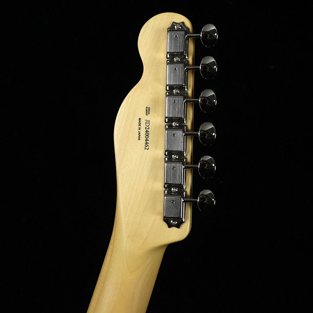 Fender 2024 Collection MIJ Hybrid II Telecaster Flame Sunset Orange Transparent