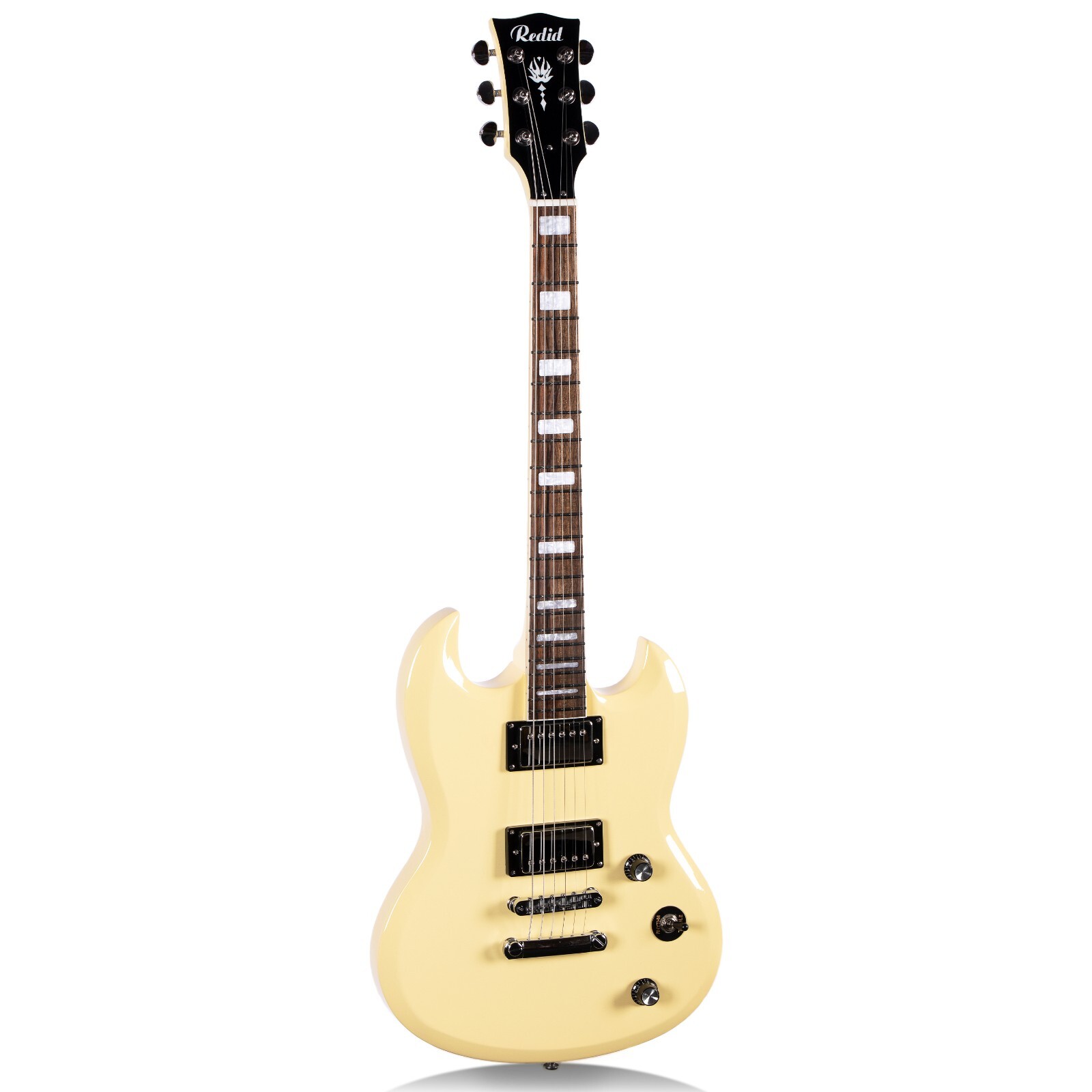 Redid RG-22 Electric Guitar Classic 6 Strings Mahogany Solid Body 4