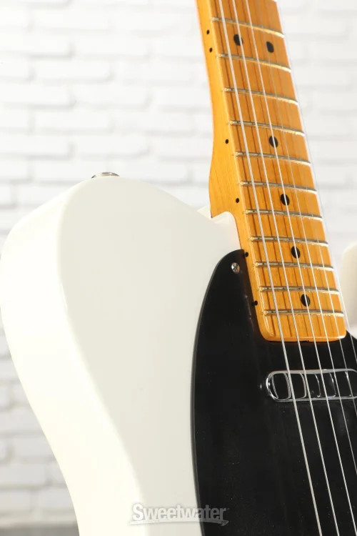 Fender American Vintage II 1951 Telecaster Electric Guitar – Prototype White