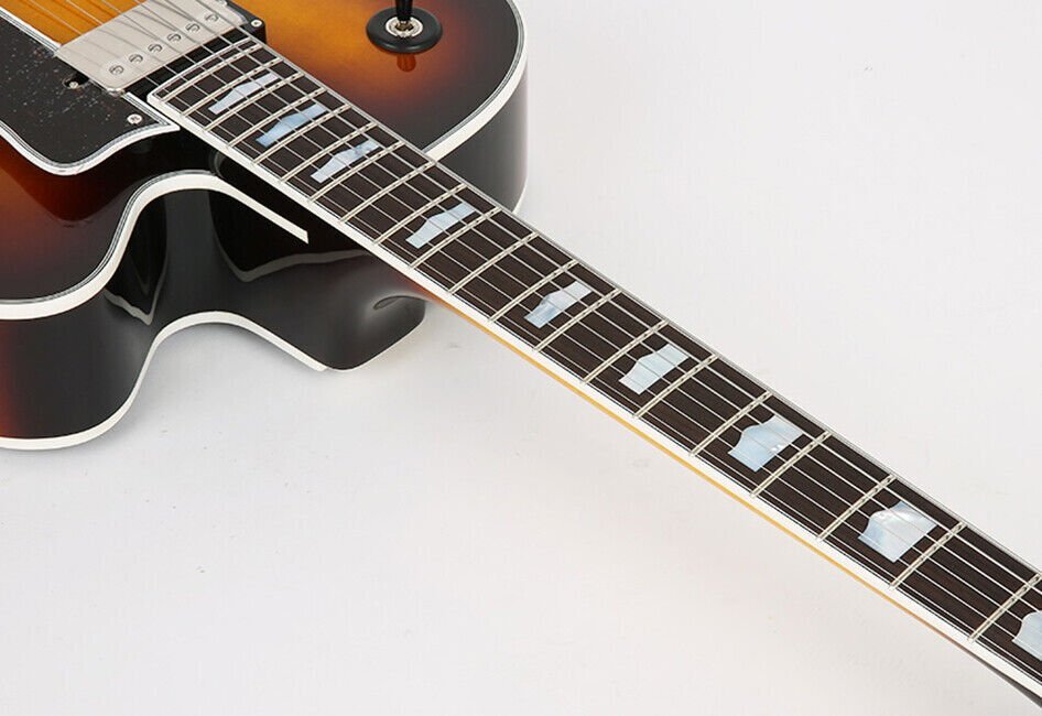 Fujigen Masterfield Archtop Hollow Body Electric Guitar MFA-HH Sunburst
