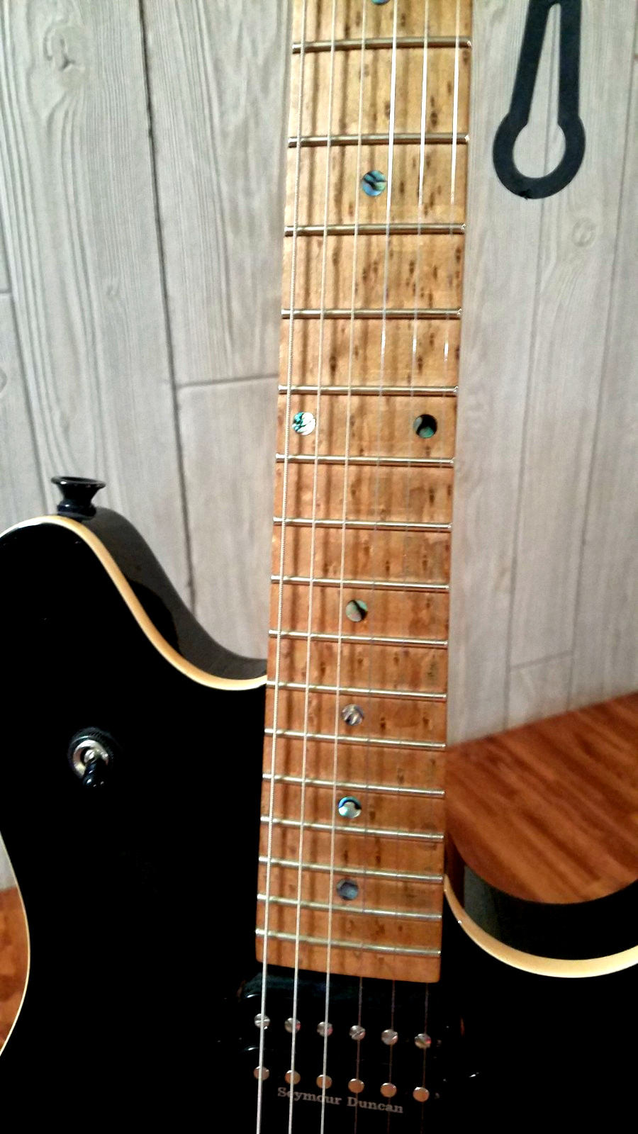 EVH Wolfgang Special Black w/ custom Wolfgang neck