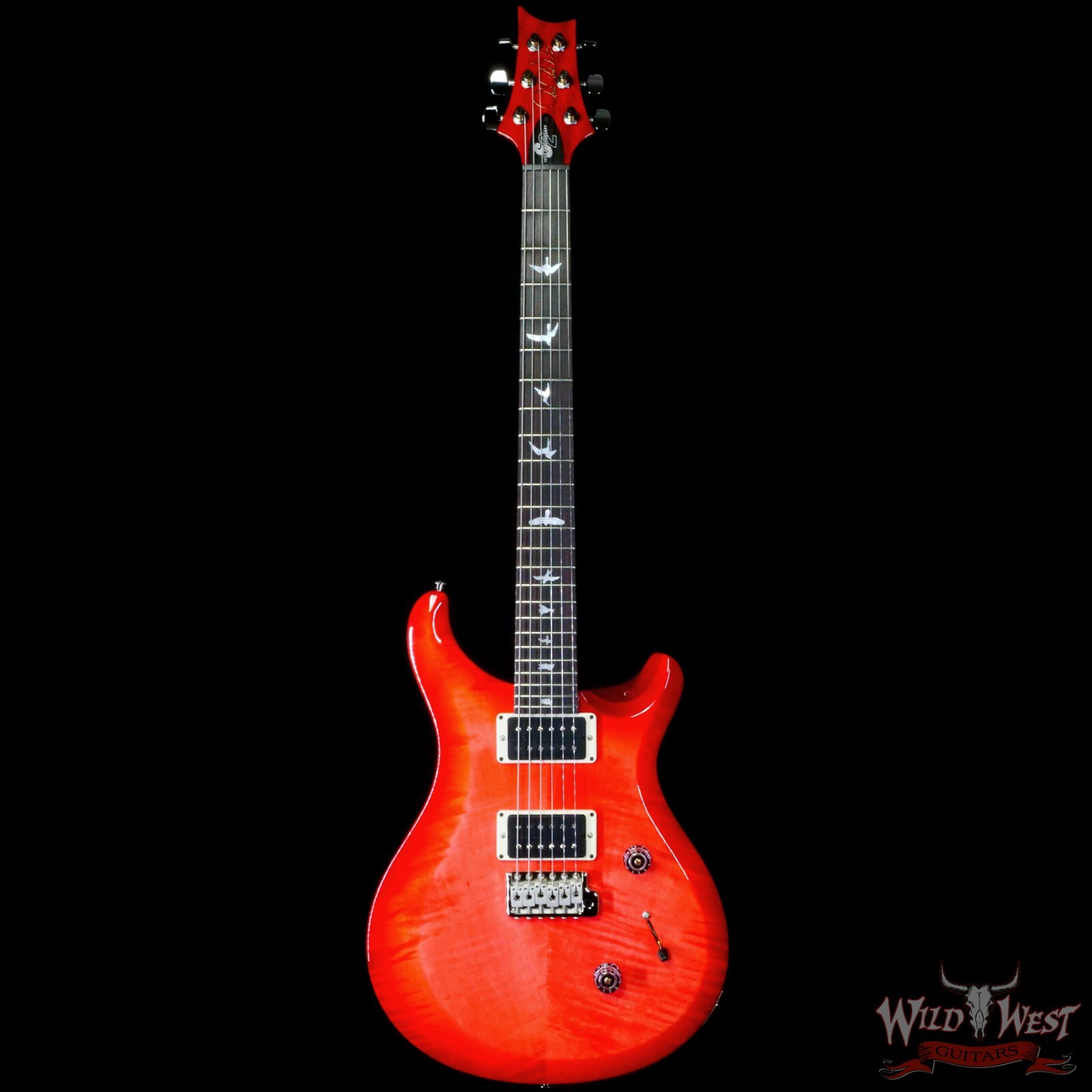Paul Reed Smith PRS 10th Anniversary S2 Custom 24 Bonnie Pink Cherry Burst 7.55