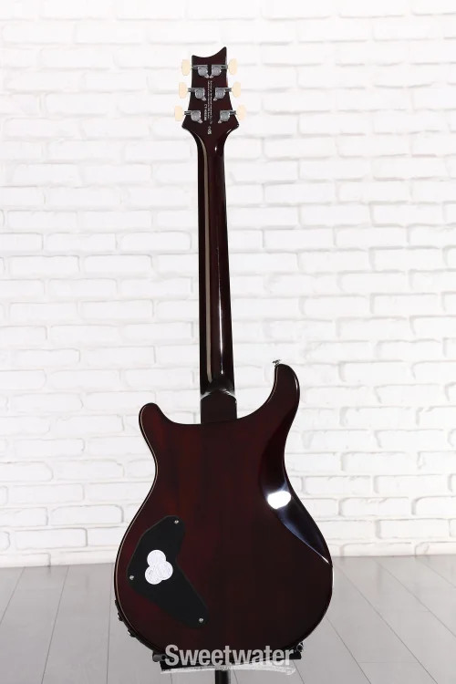 PRS SE Flat Back Hollowbody I Piezo Electric Guitar – Orange Tiger Smokeburst