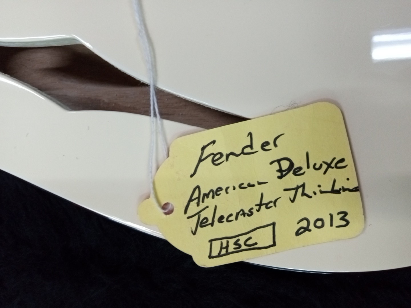 Fender 2013 American Deluxe Telecaster Thinline DELUXE HSC Cracked Body SEE PIC
