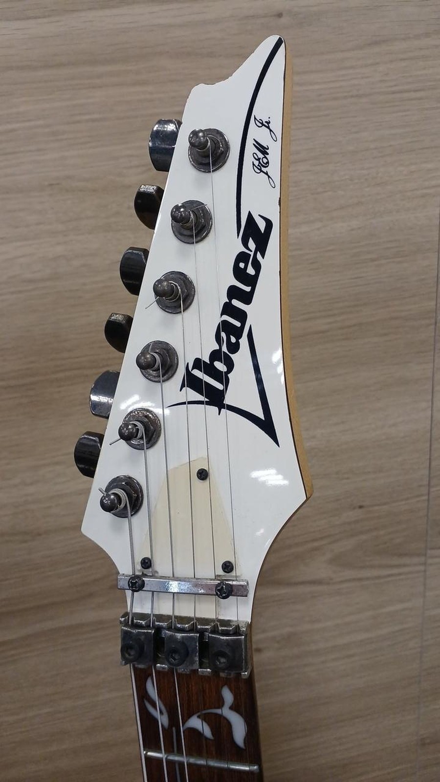 IBANEZ JEMJR 1P-02 Used Meranti body Maple neck Jatoba fingerboard w/Soft case