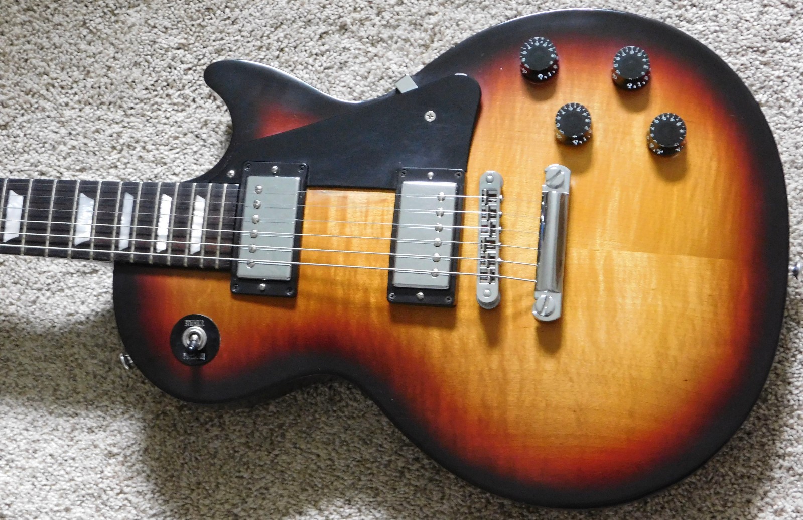Gibson Les Paul Studio Electric Guitar Fire Burst 2013