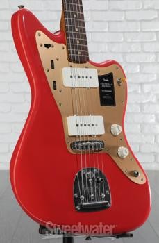 Fender Limited Vintera II Road Worn ’50s Jazzmaster Electric Guitar – Fiesta Red