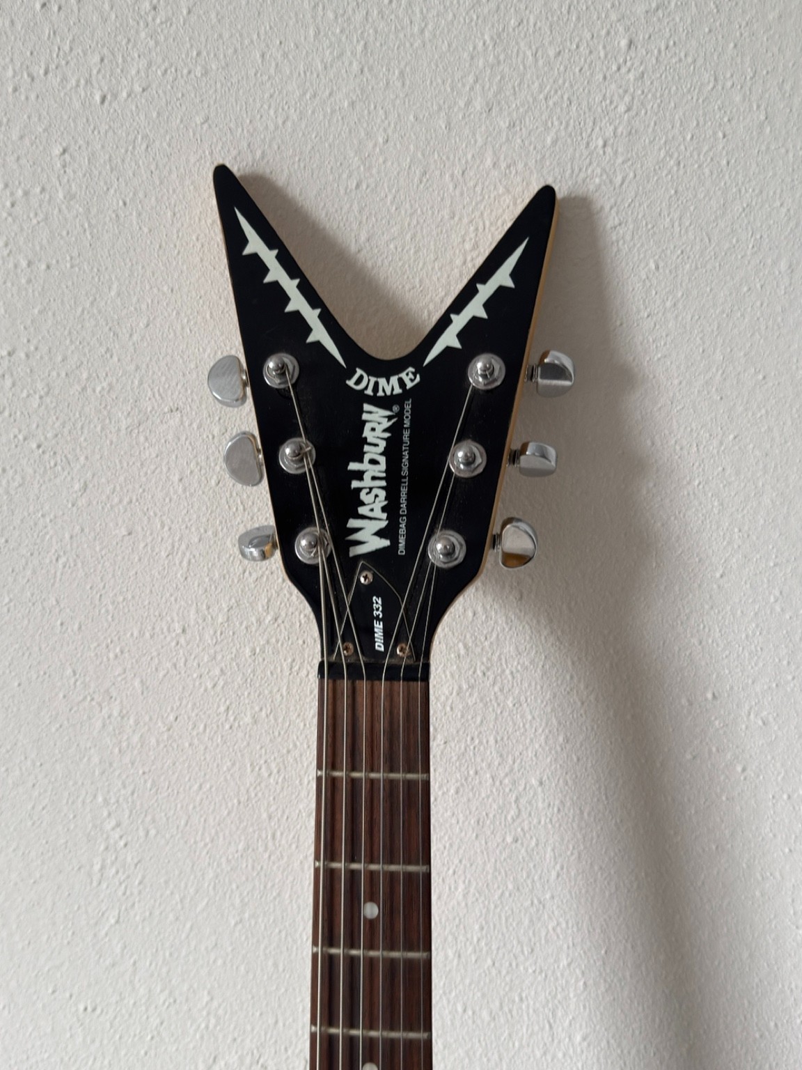 Washburn Dime 332 Dimebag Darrell Electric Guitar Original Working w/Gig Bag