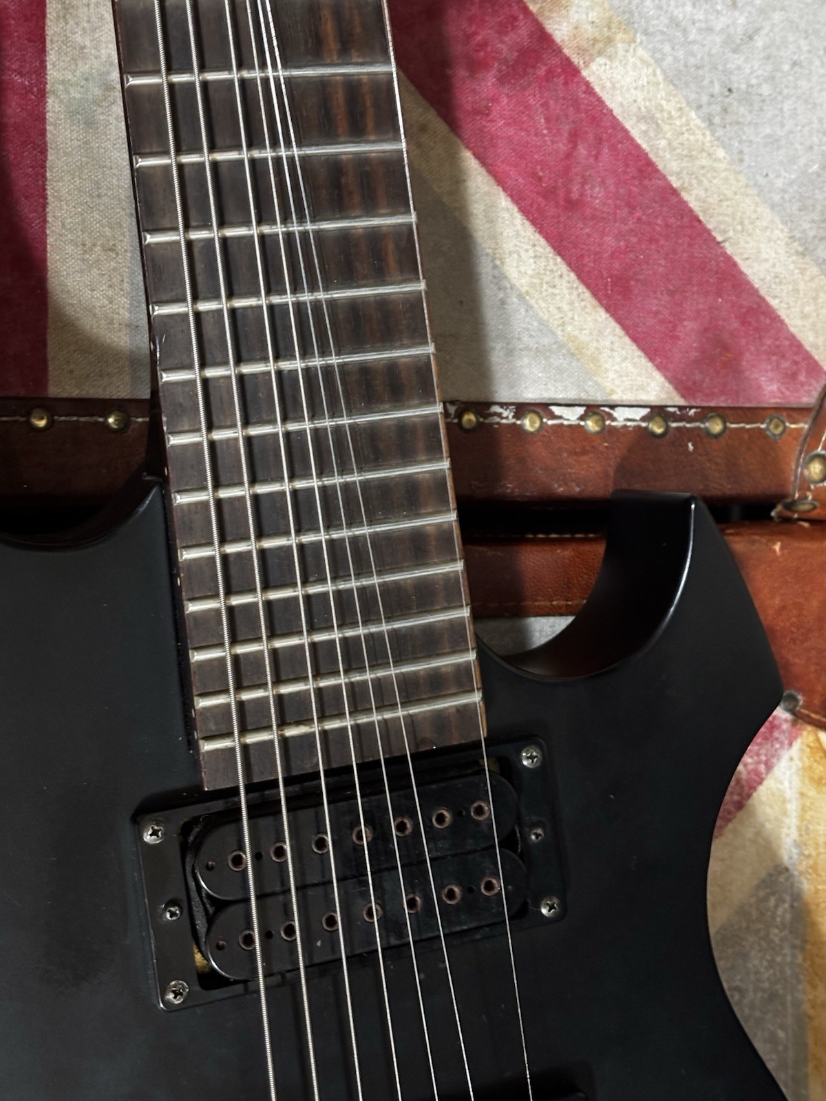 Ibanez XG307-BKF Glaive Black Flat Electric Guitar