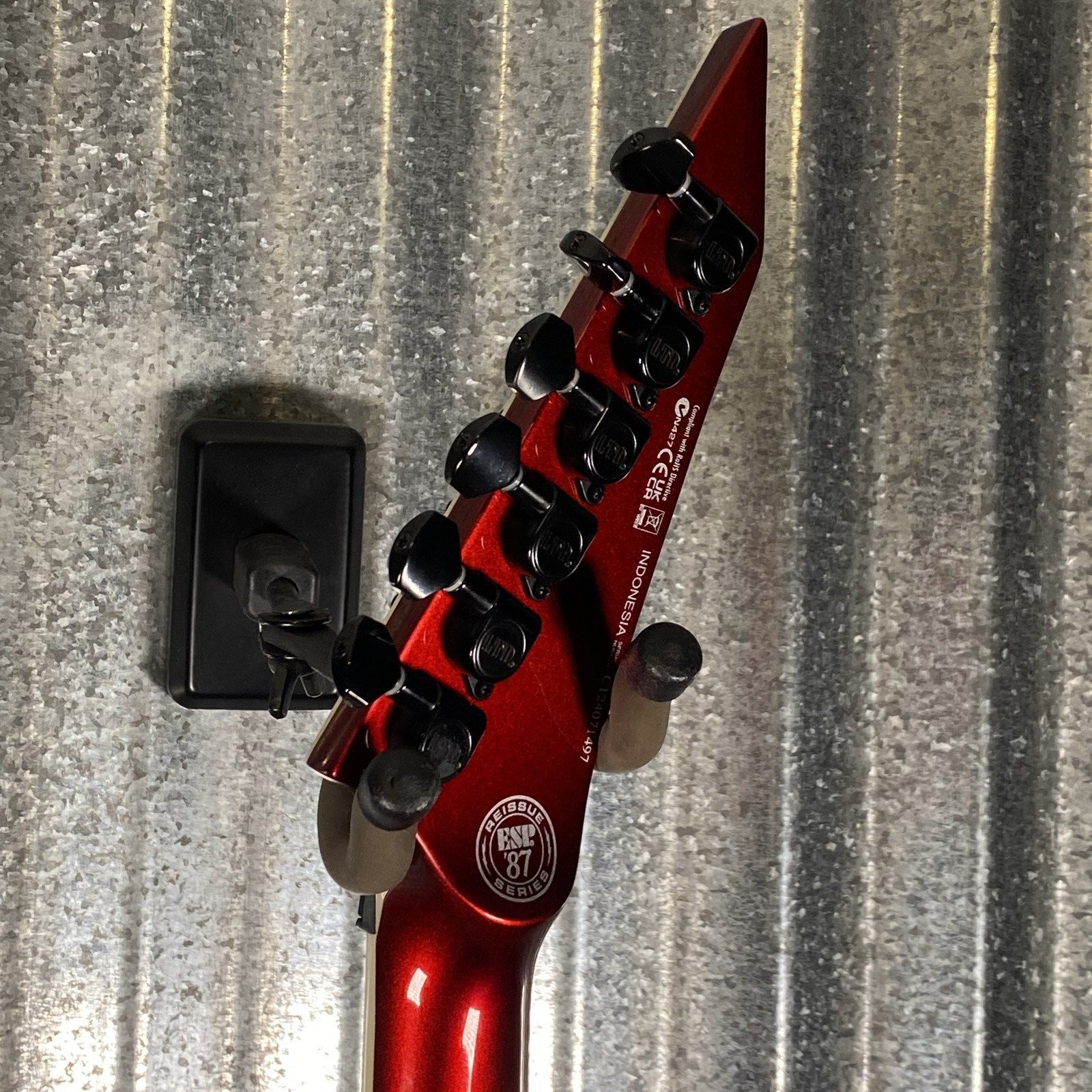 ESP LTD Horizon CTM ’87 Candy Apple Red Guitar HORIZONCTM87CAR #1497 Used
