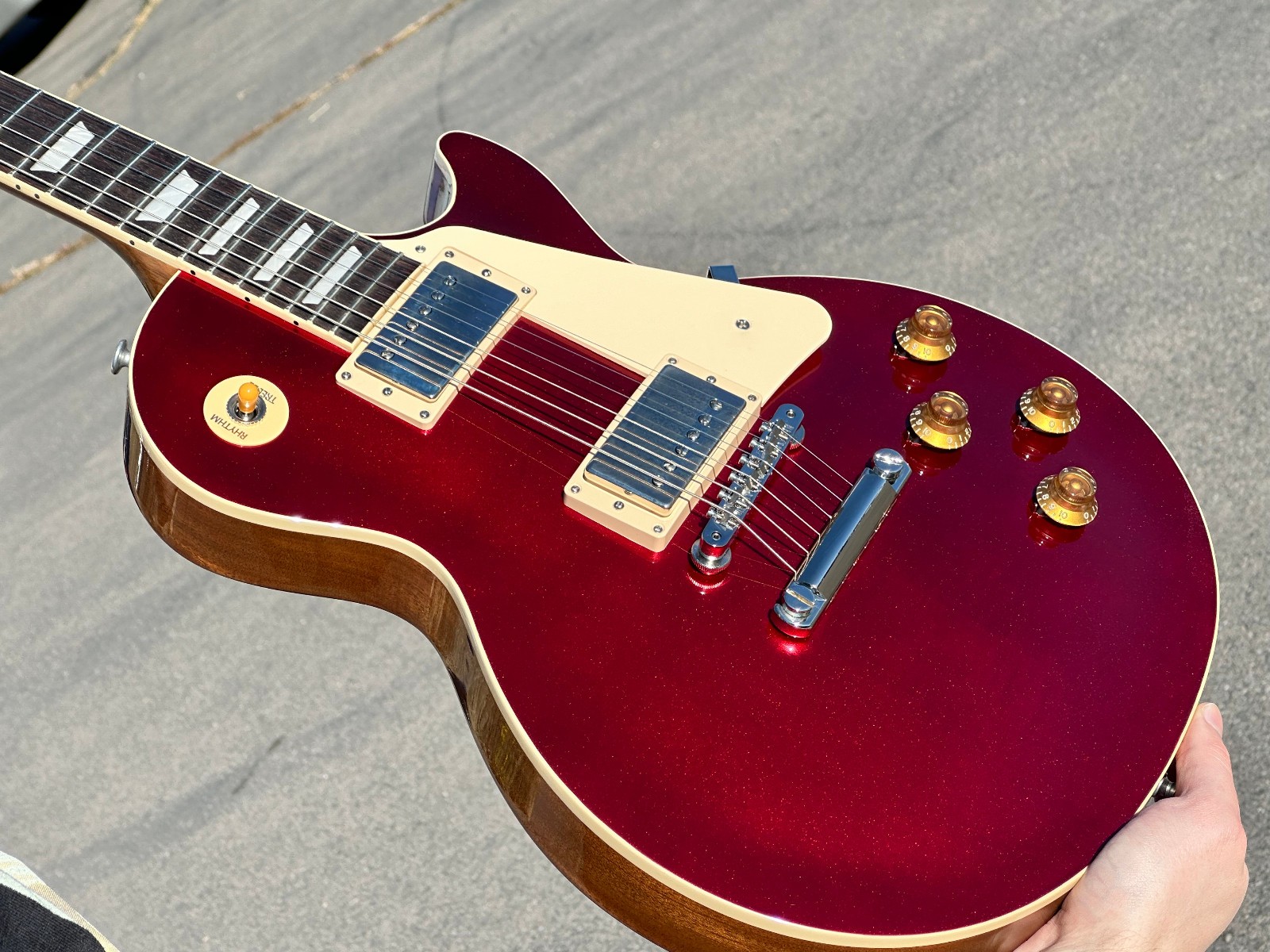 Gibson Les Paul Standard ’50s Sparkling Burgundy Open Unplayed 9lbs14oz #029