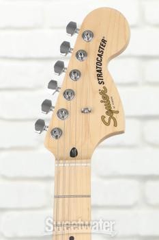 Squier Affinity Series Stratocaster Electric Guitar – Black with Maple