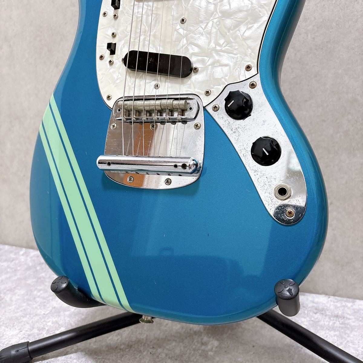 Westminster Mustang Electric Guitar Blue MT-400 Made in Japan Hard Rock