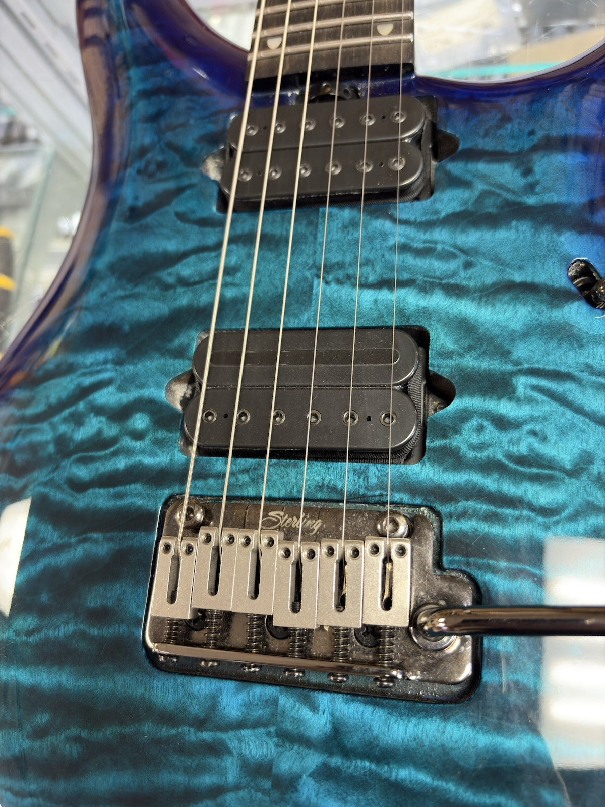 Sterling John Petrucci MAJ200 Cerulean Paradise Electric Guitar *Pre Owned*