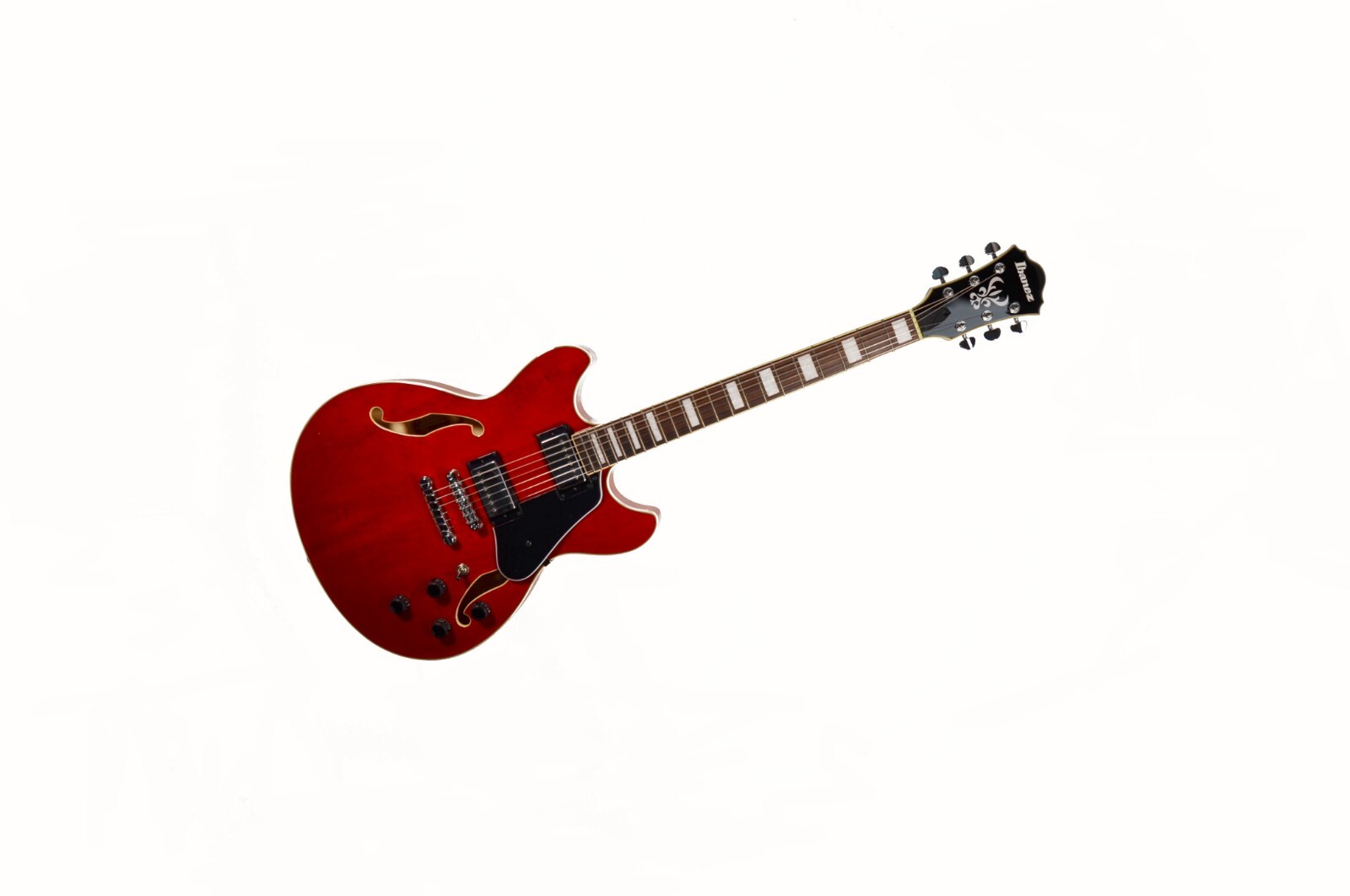 Ibanez – AS73-TCD Semi Hollow Electric Guitar – Transparent Cherry