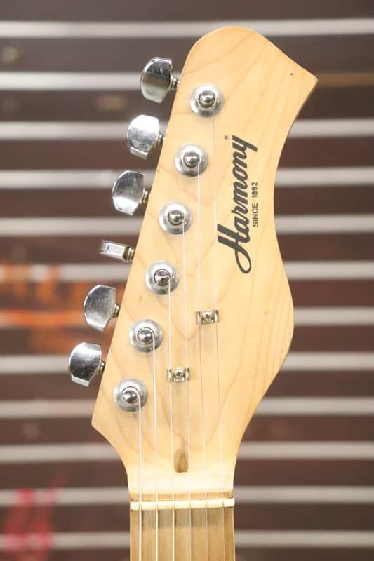 Harmony H-80 Strat Style Electric Guitar Sunburst Finish 1980’s