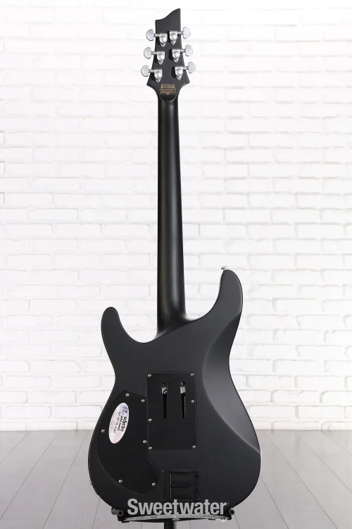 Schecter Damien Platinum-6 FR S Electric Guitar – Satin Black