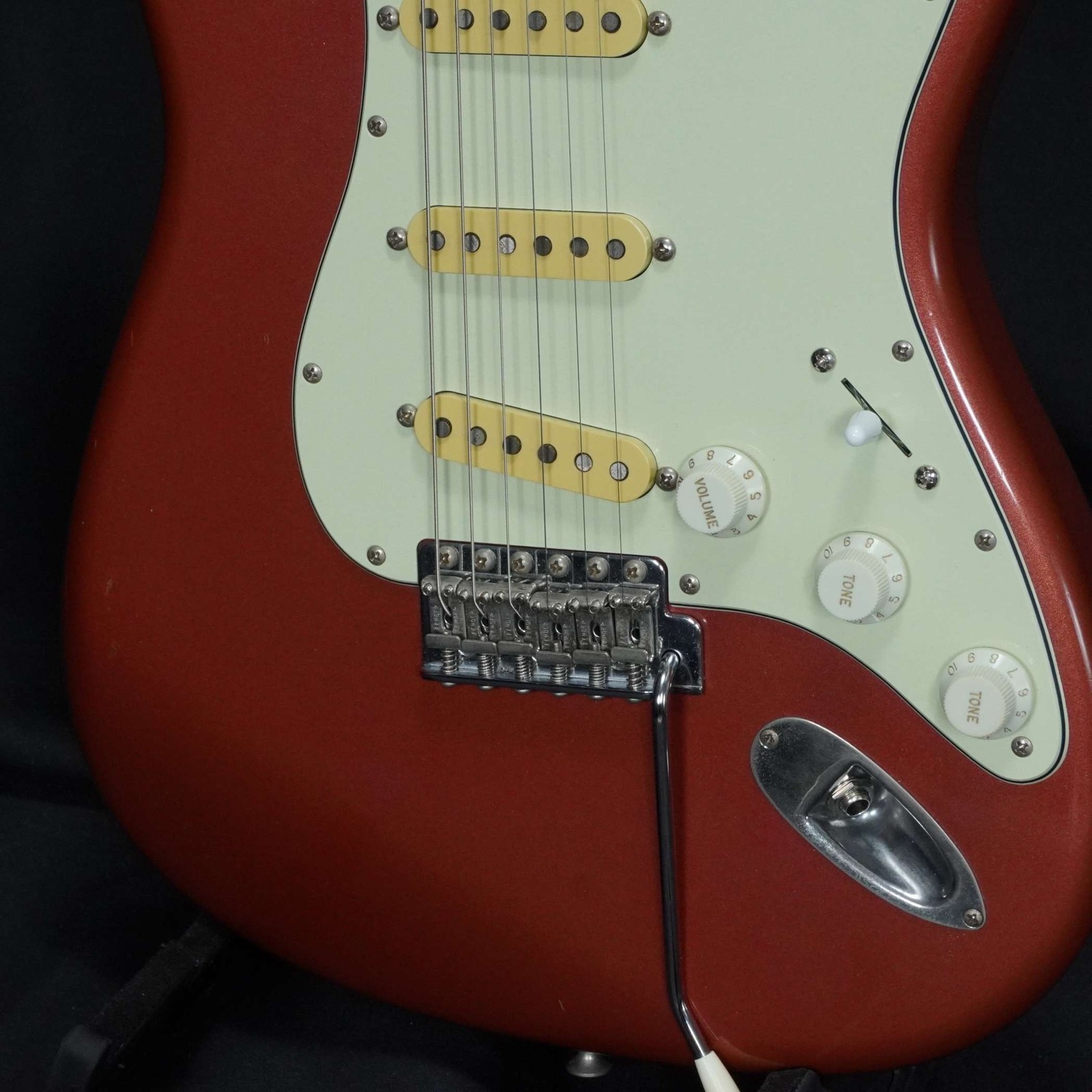 Fender Japan -2015 / St62 Custom Order Burgundy Mist Metallic Matching Head