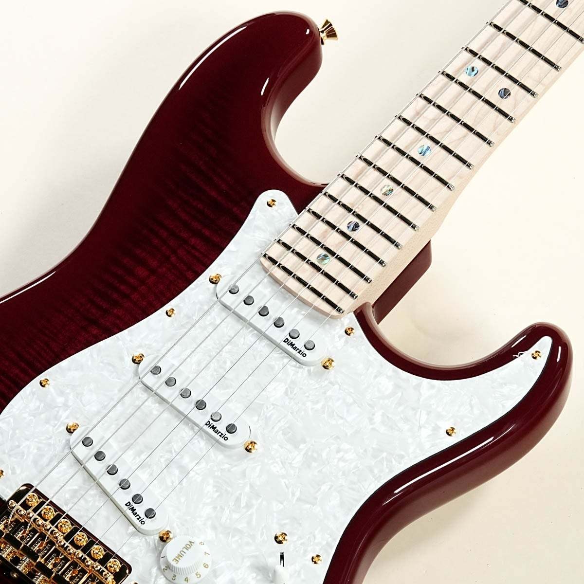 Fender Japan Richie Kotzen Stratocaster Transparent Red Used