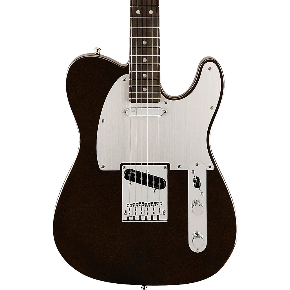 Fender American Ultra II Telecaster Ebony FB Guitar Texas Tea 197881522889 RF