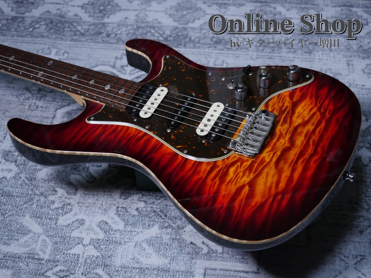 Freedom Custom Guitar RE Hydra 2-Point Electric Guitar Used 2017