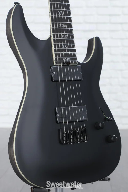 Schecter C-7 SLS Evil Twin – Satin Black