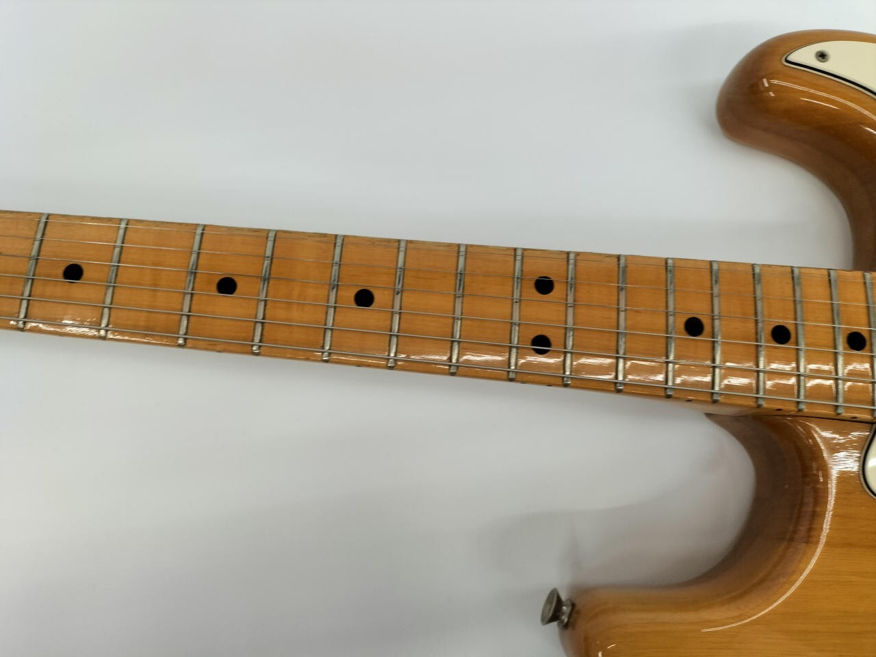 [FERNANDES] FST Natural Made in Japan ST Type Solid Body Electric Guitar w/ Case