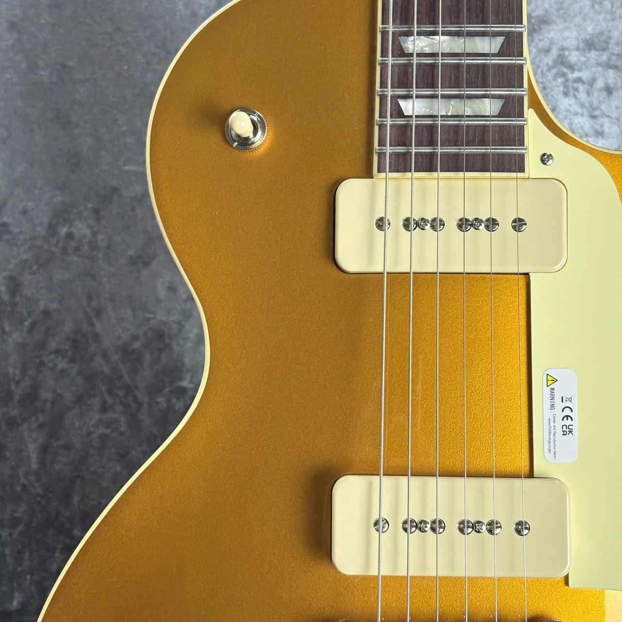 Fujigen NLS110 RMP Antique Gold Mahogany Electric Guitar Shipping From Japan