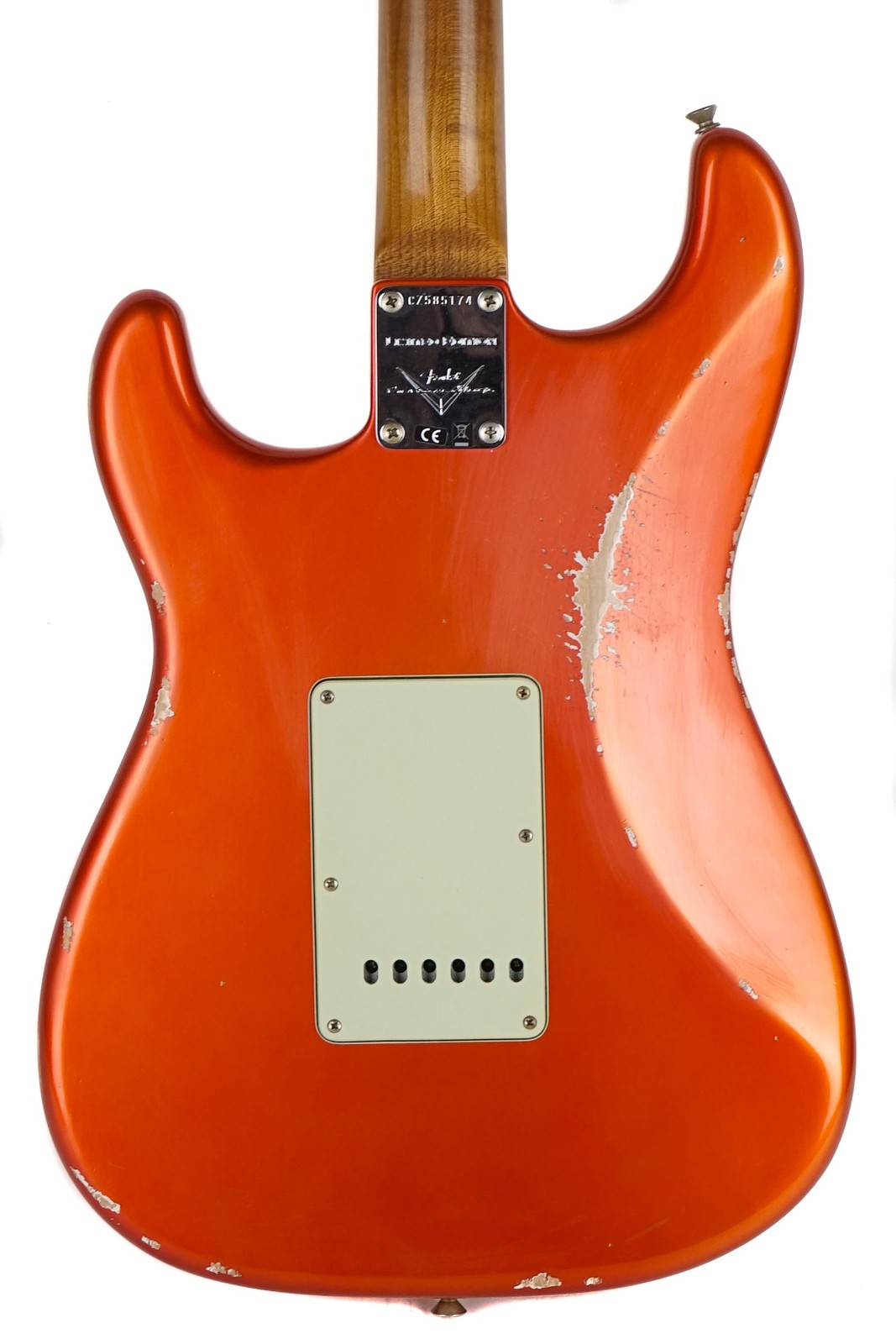 New Fender Custom Shop ’60s Dual Mag Stratocaster Relic Candy Tangerine